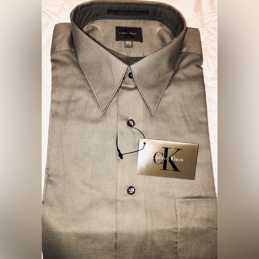 Calvin Klein button shirt.